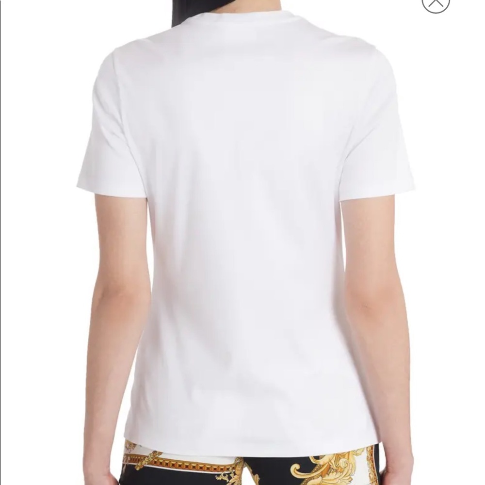 Women’s Versace studded logo shirt RARE - Picture 2 of 13